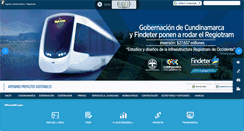 Desktop Screenshot of cundinamarca.gov.co